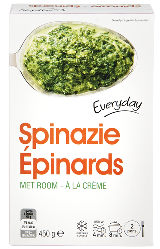 EVERYDAY épinards crème