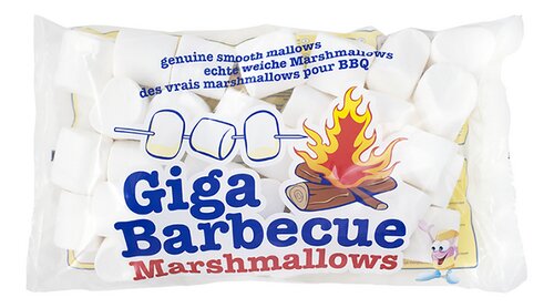 MR. MALLO BBQ Marshmallows Giga Wit