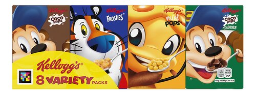 KELLOGG'S Variety Minipacks 8pc