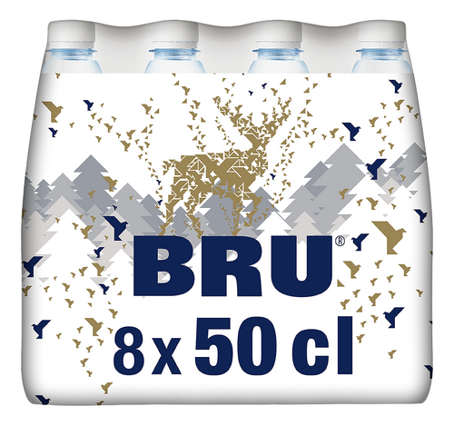 BRU Eau légèrement pétillante