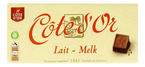 CÔTE D'OR chocolat au lait