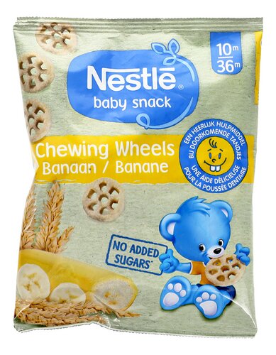 NESTLÉ Chewing Wheels banane +10M