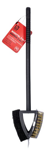 BONI lange BBQ-schoonmaakborstel 3IN1