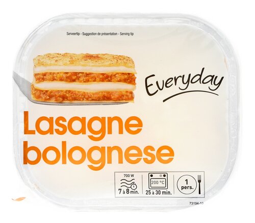 EVERYDAY lasagne bolognese