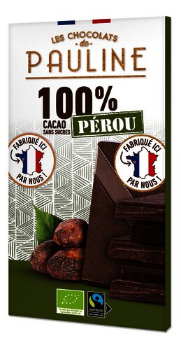 CH. DE PAULINE Coc.Tabl100%Peru Bio