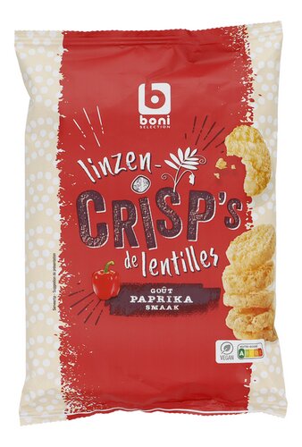 BONI Crisp's Lentille chips Paprika