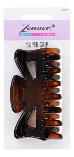 ZENNER pince crabe cheveux Havanna