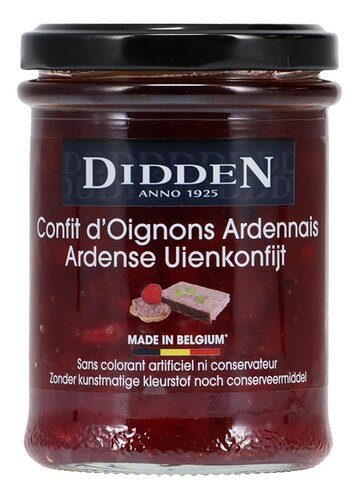 DIDDEN uienkonfijt Ardense bok