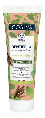 COSLYS dentifrice 8en1 régl&menthol