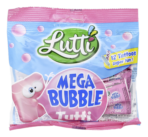 LUTTI Chewing Gum Mega Bubble Tutti