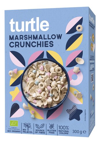 TURTLE Marshm.Crunch Cereals Bio SG