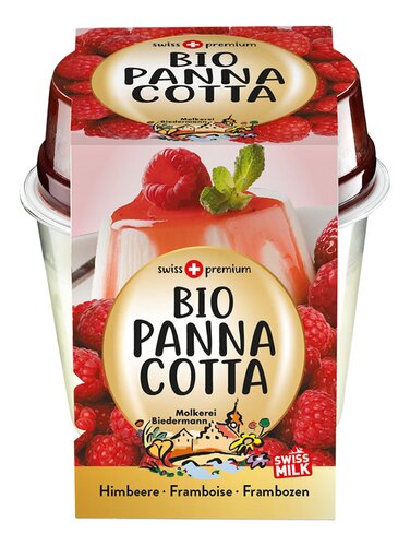 BIEDERMANN Panna Cotta Framb Bio