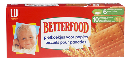BETTERFOOD biscuits panades 6m+