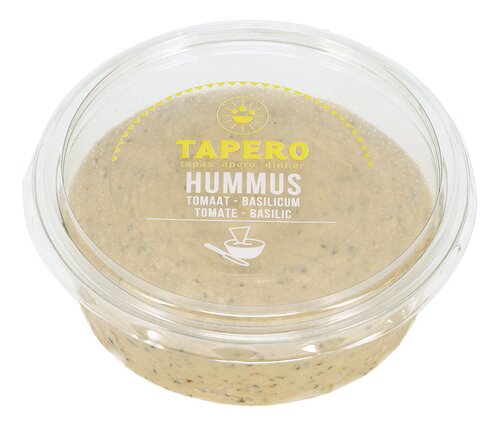 TAPERO Hummus Tomaat basilicum