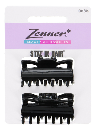 ZENNER pince chev. Stay In Hair noir