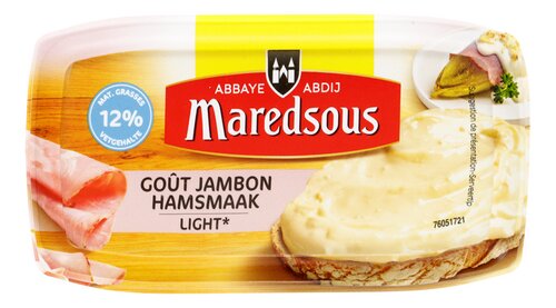 MAREDSOUS smeerkaas light ham
