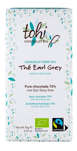 TOHI chocolat noir earl grey FT Bio