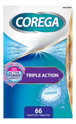 COREGA mondverz.Triple Action munt