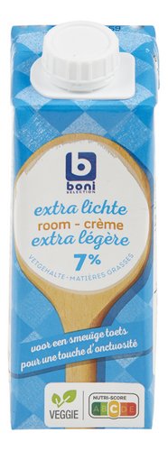 BONI crème extra légère 7%mg brique