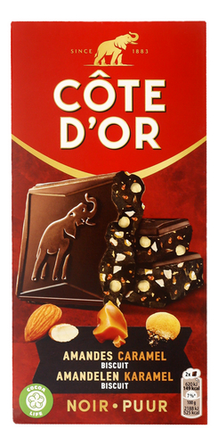 CÔTE D'OR Tab.Puur Amand.Caram.Bis.