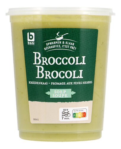 BONI Broccolisoep met Kruidkaas
