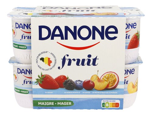 DANONE yoghurt mager fruit