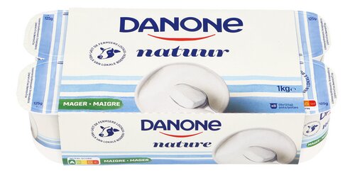 DANONE yaourt maigre nature