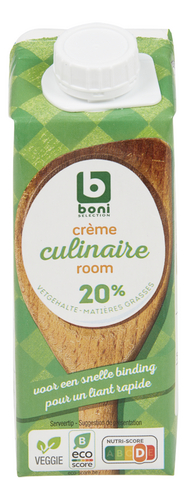 BONI crème culinaire 20%mg brique