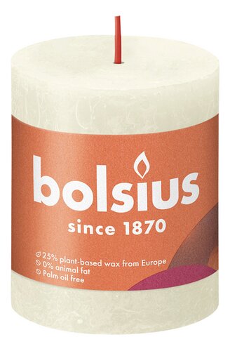 BOLSIUS Rustique Shine Pearl 80/68