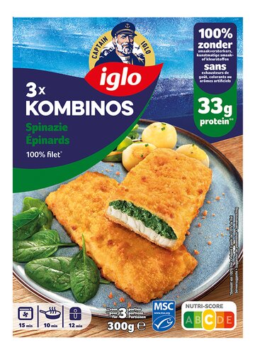 IGLO kombino spinazie
