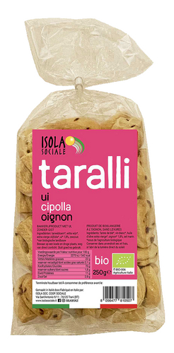 ISOLA SOCIALE bio Taralli à l'oig