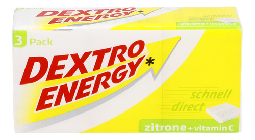 DEXTRO ENERGY Zitrone vitamin C