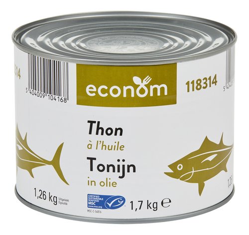 ECONOM tonijn zonnenbloemolie MSC