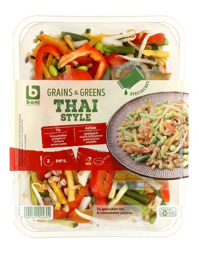 BONI Groenten en granen Thai 750g