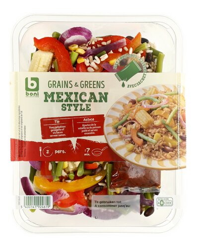 BONI Groenten en granen Mexicaans 750g