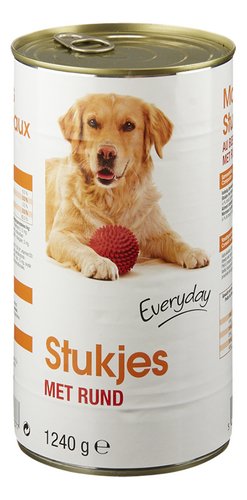 EVERYDAY chien morceaux boeuf