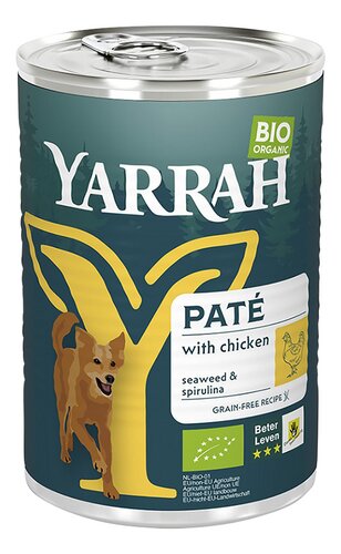 YARRAH Adult chien paté poulet bio