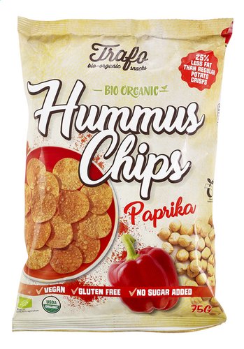 TRAFO hummus chips paprika Bio