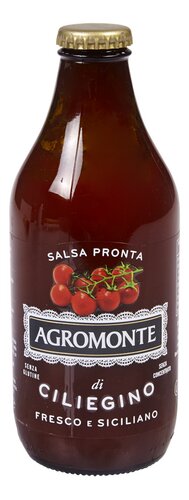 Agromonte: salsa van kerstomaten en polpa Datterino tomaten