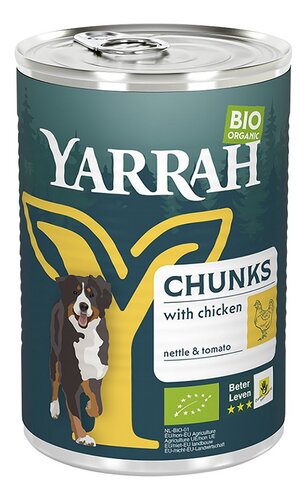 YARRAH chien morceau poulet bio