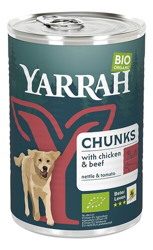 YARRAH chien morceaux boeuf bio
