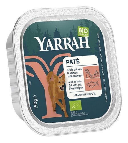YARRAH paté s.céréal.poul/saum.bio