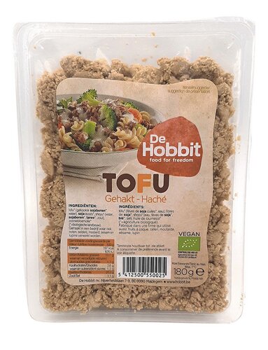 DE HOBBIT Tofu Haché Bio