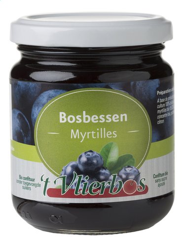 'T VLIERBOS confi.myrtilles Bio
