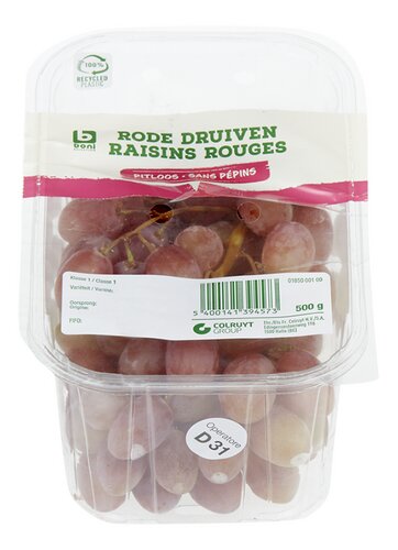 BONI raisins rouge sans pépins