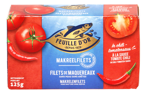 FEUILLE D'OR makreel chili
