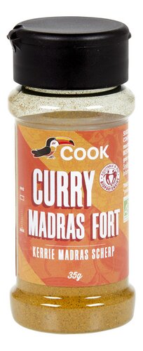 COOK bio curry madras fort