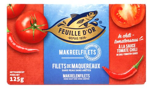 FEUILLE D'OR makreel chili