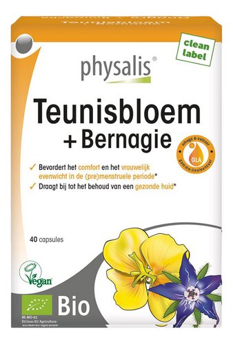 PHYSALIS Teunisbloem + Bernagie Bio