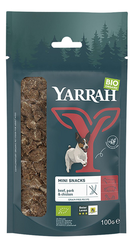 YARRAH Mini Bites bio chien